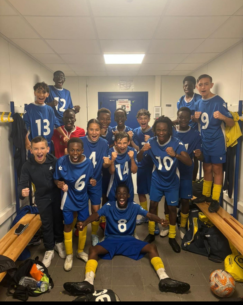 Belle victoire de nos U14 Régional 2 ✅